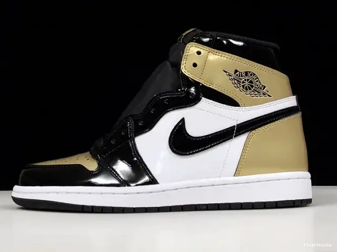 High 1 Toe Retro 861428-007 Glod Jordan Air 0514